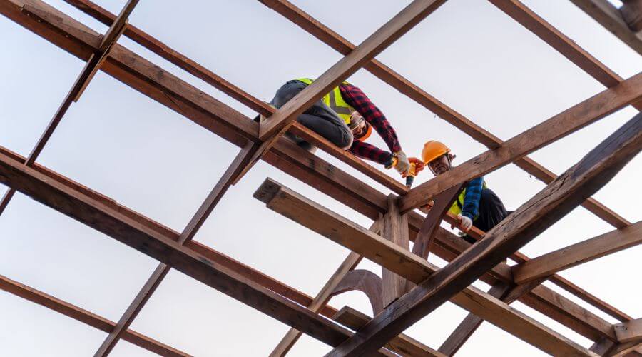 Professional gutter cleaning in Pattonville, TX